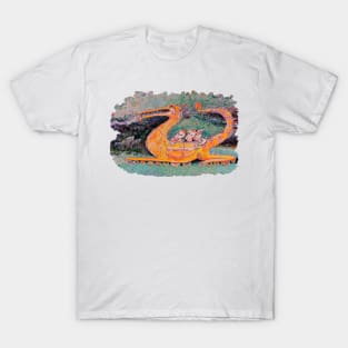 Yellow Dragon Wagon T-Shirt